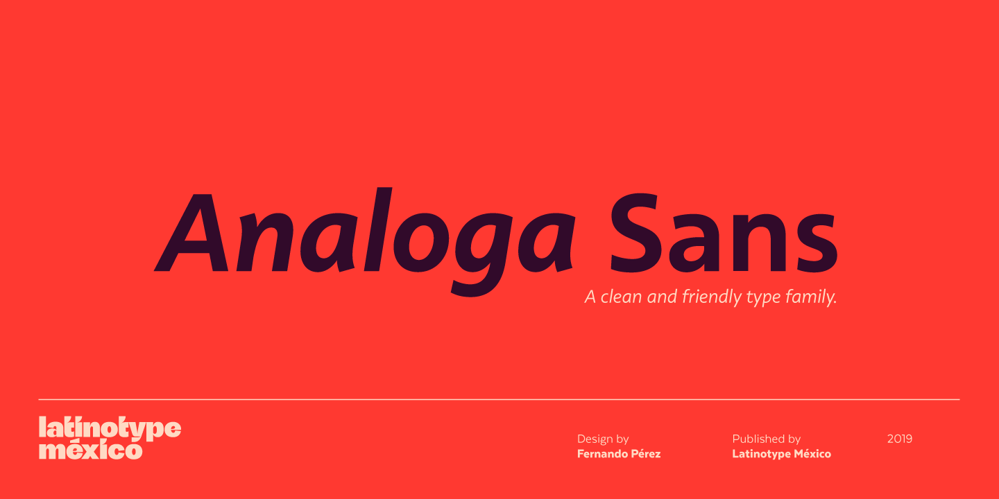 Analoga Sans