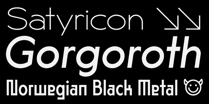 Lucifer Sans Extra Condensed
