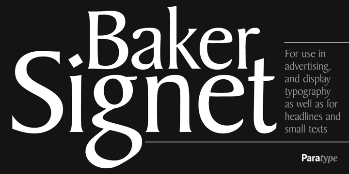 Baker Signet