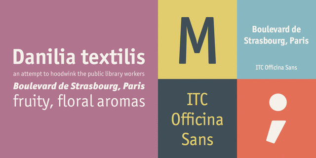 ITC Officina Sans