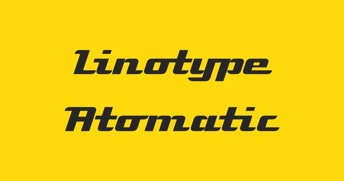 Linotype Atomatic