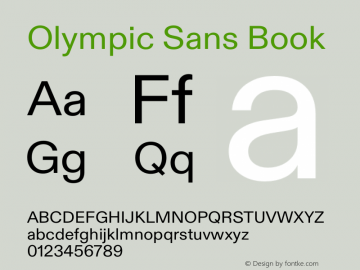 Olympic Sans