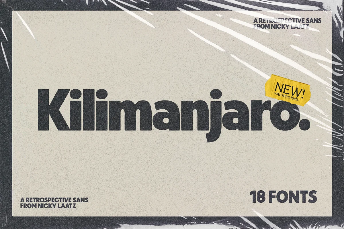 Kilimanjaro Sans Extra Tall