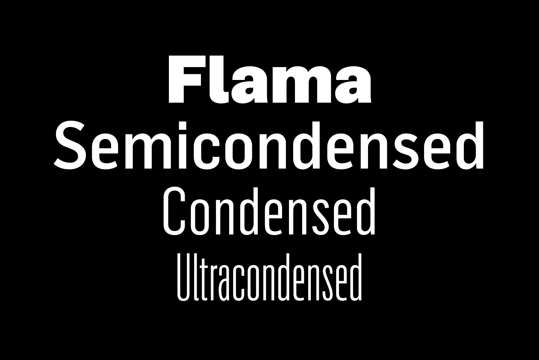 Flama Semicondensed
