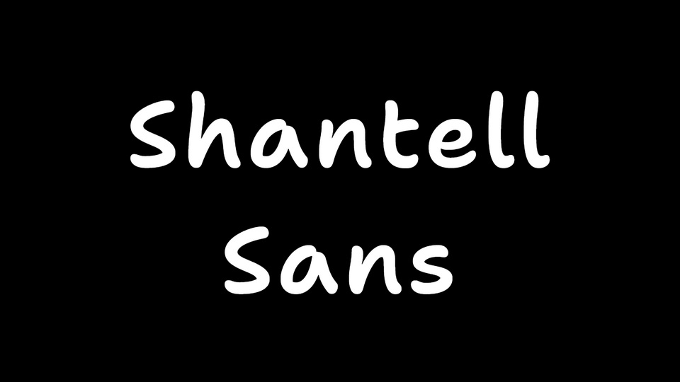 Shantell Sans Irregular Bouncy