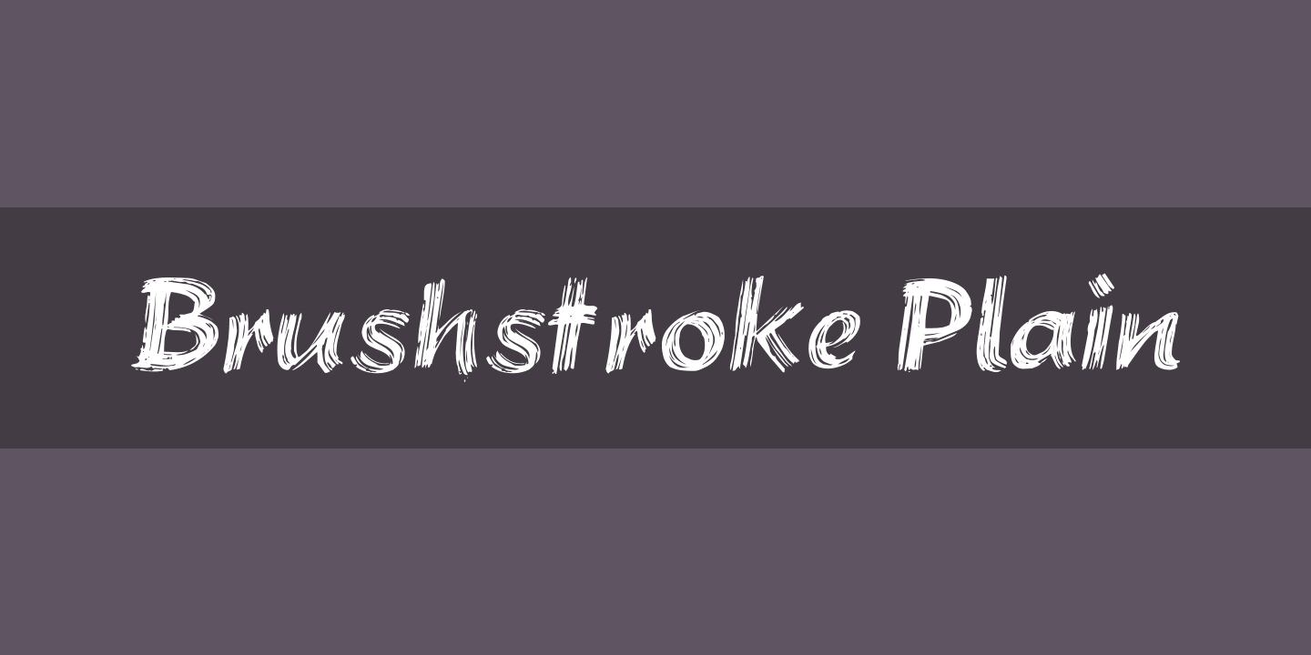 Brushstroke Plain