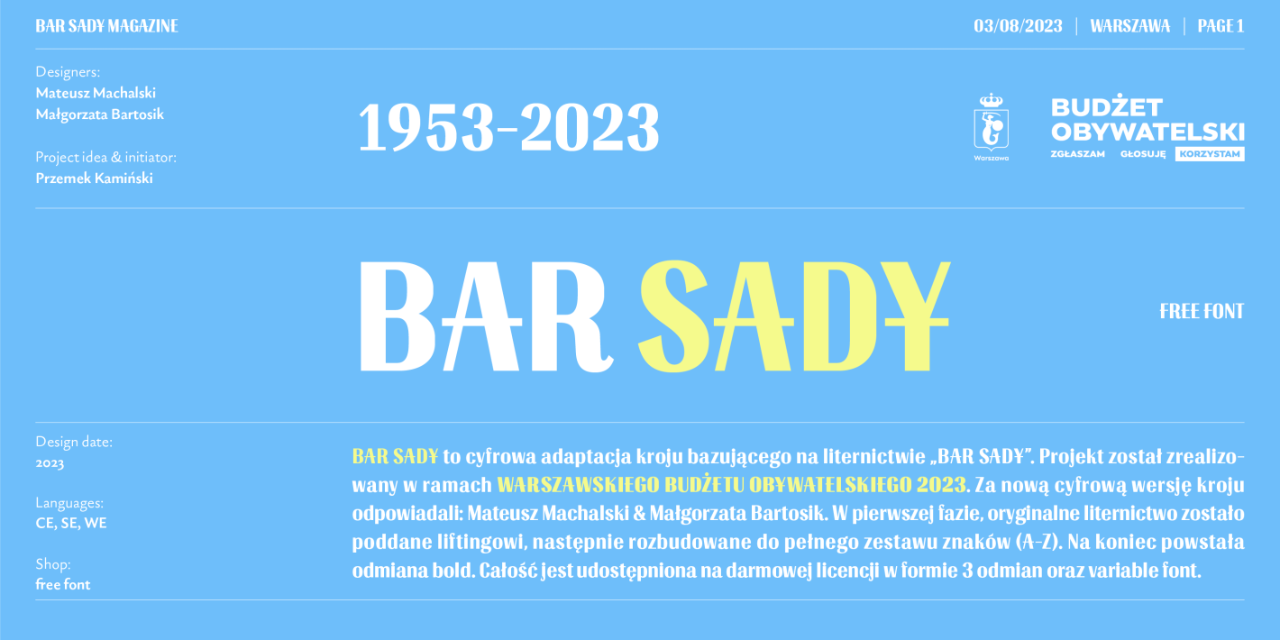 BAR SADY