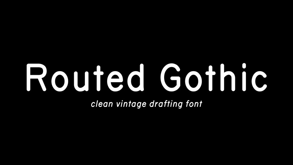 Routed Gothic