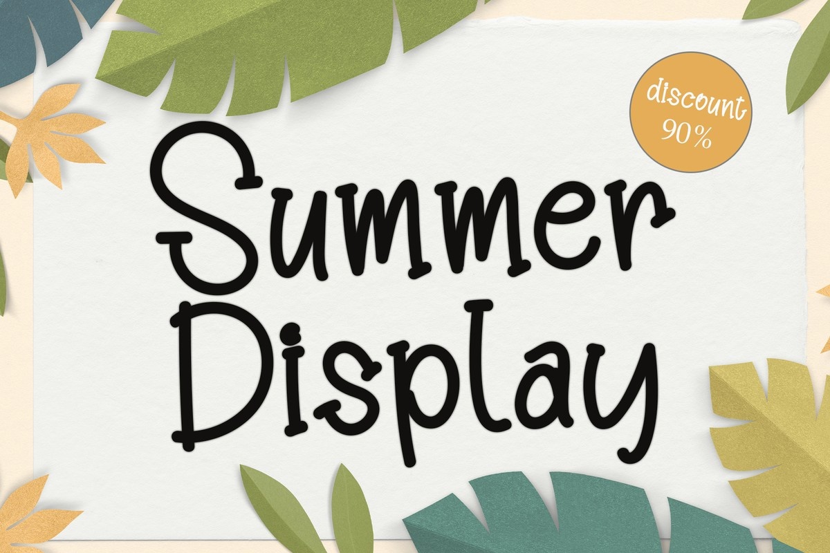 Summer Display