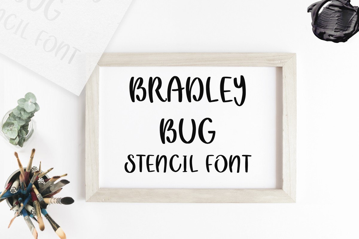 Bradley Bug Stencil